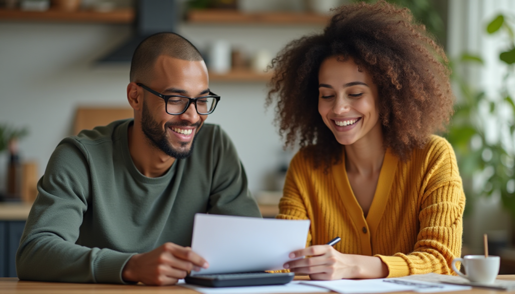 FAMILY WORKING ON A BUDGET