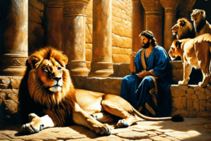DANIEL IN LIONS DEN