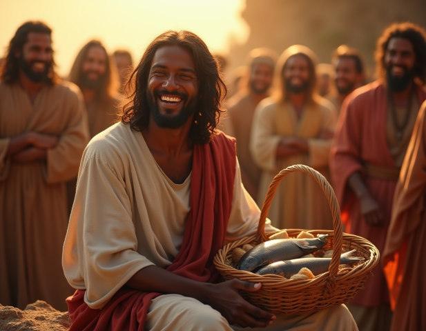 Jesus feeds the 5000