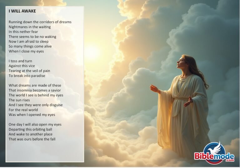 i will awake poem