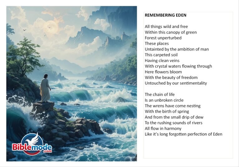 remembering Eden poem