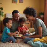 family at home